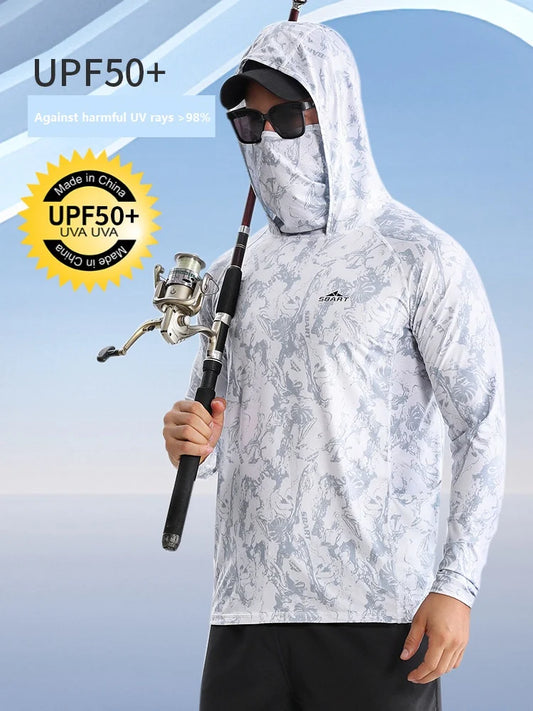 6-in-1 Professional UPF50+ Black Technology Radiation Protection Rain Cooling Sun Protection Clothing