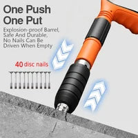 (🔥HOT SALE NOW 49% OFF🔥) - Woodworking and Decoration Integrated Nail shooter